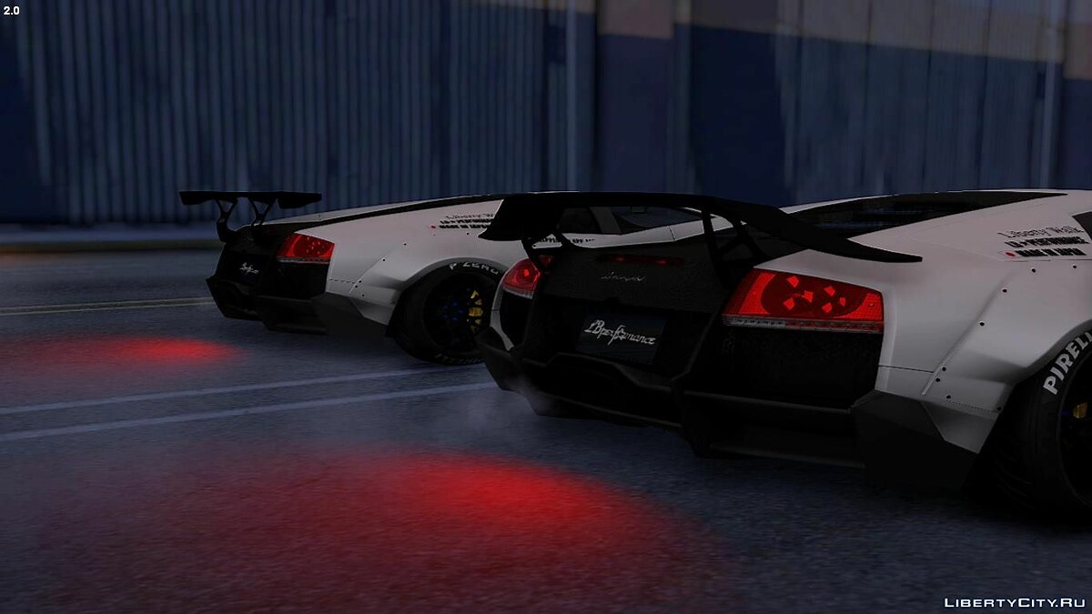 Lamborghini murcielago sv gta 5 фото 114