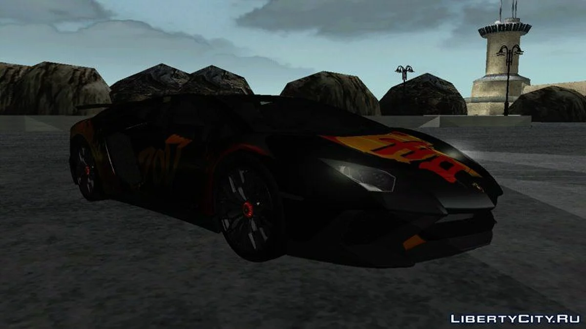 2017 Lamborghini Aventador SV Roadster / GTA San Andreas