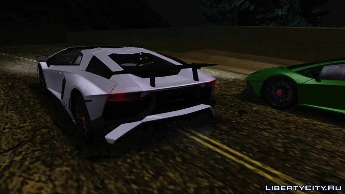 2017 Lamborghini Aventador SV Roadster / GTA San Andreas