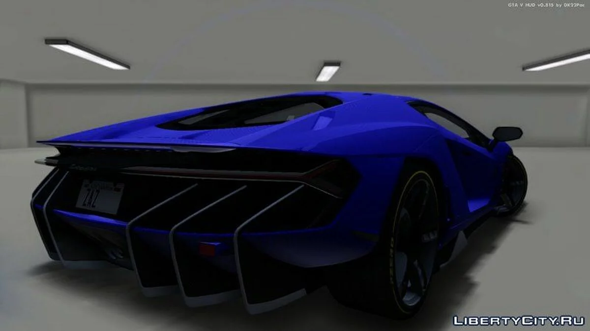 Lamborghini Centenario Peinture Carbone Peinturable / GTA San Andreas