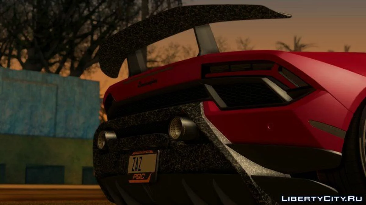 Lamborghini Huracan Perfomante Spyder / GTA San Andreas