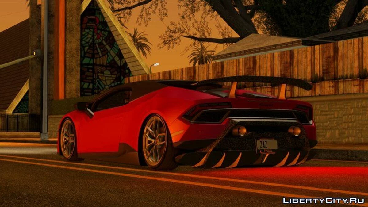 Lamborghini Huracan Perfomante Spyder / GTA San Andreas