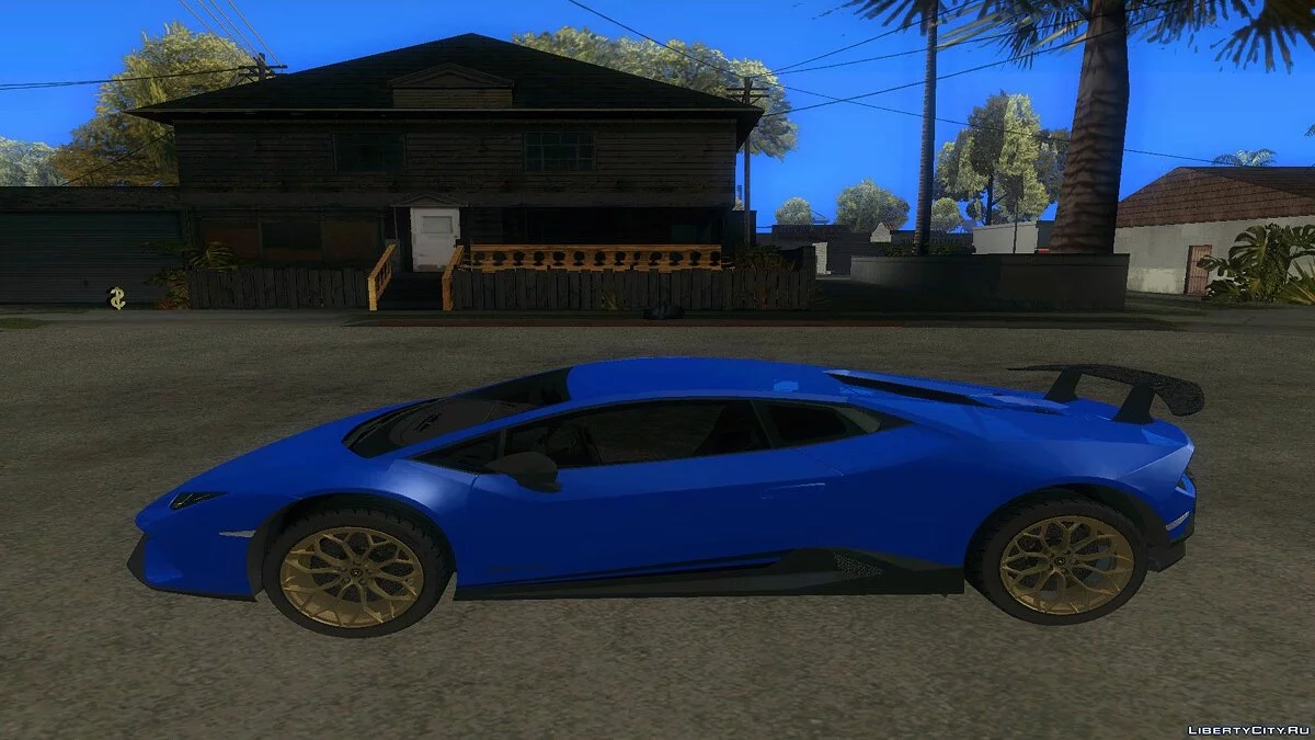 Lamborghini Huracan Perfomante 2017 / GTA San Andreas
