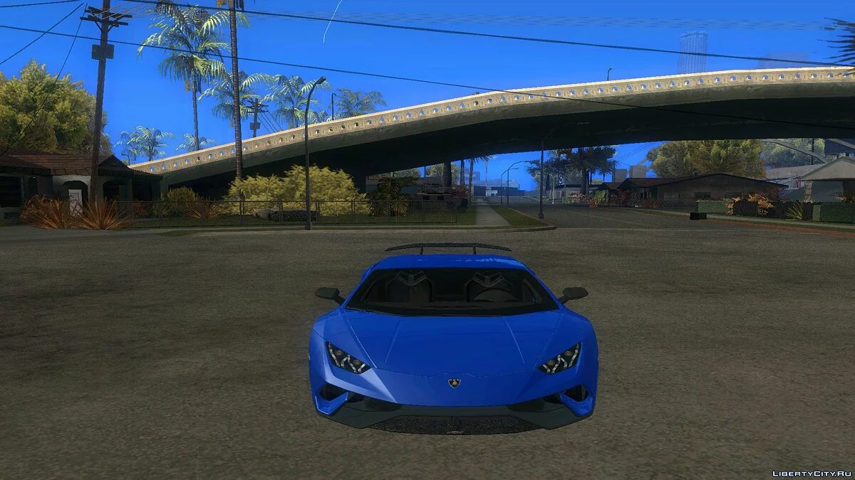 Lamborghini Huracan Perfomante 2017 / GTA San Andreas