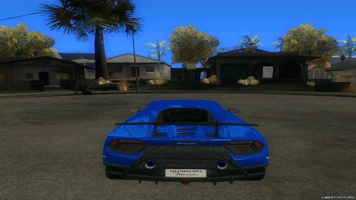 Lamborghini Huracan Perfomante 2017 / GTA San Andreas
