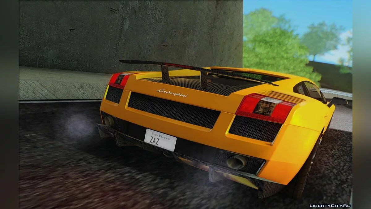 Lamborghini Gallardo Superleggera / GTA San Andreas