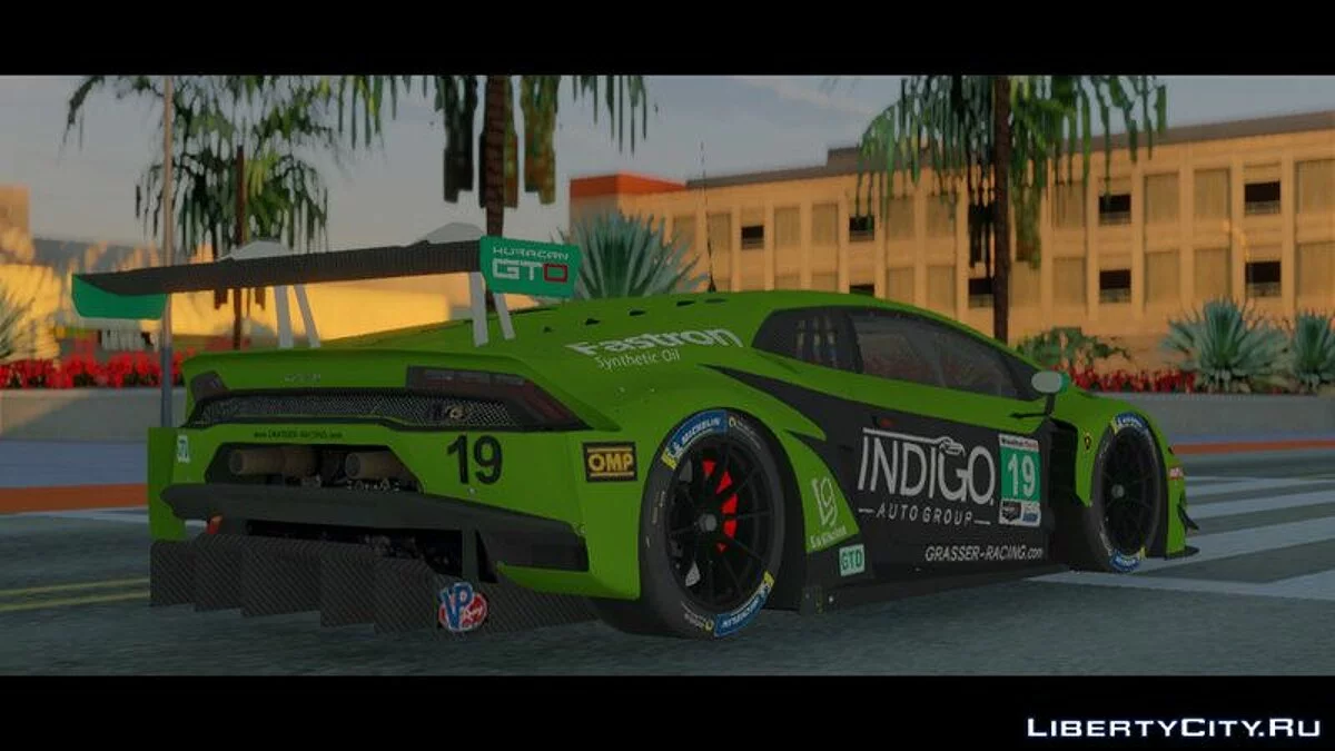 2018 Lamborghini Huracan GT3 / GTA San Andreas