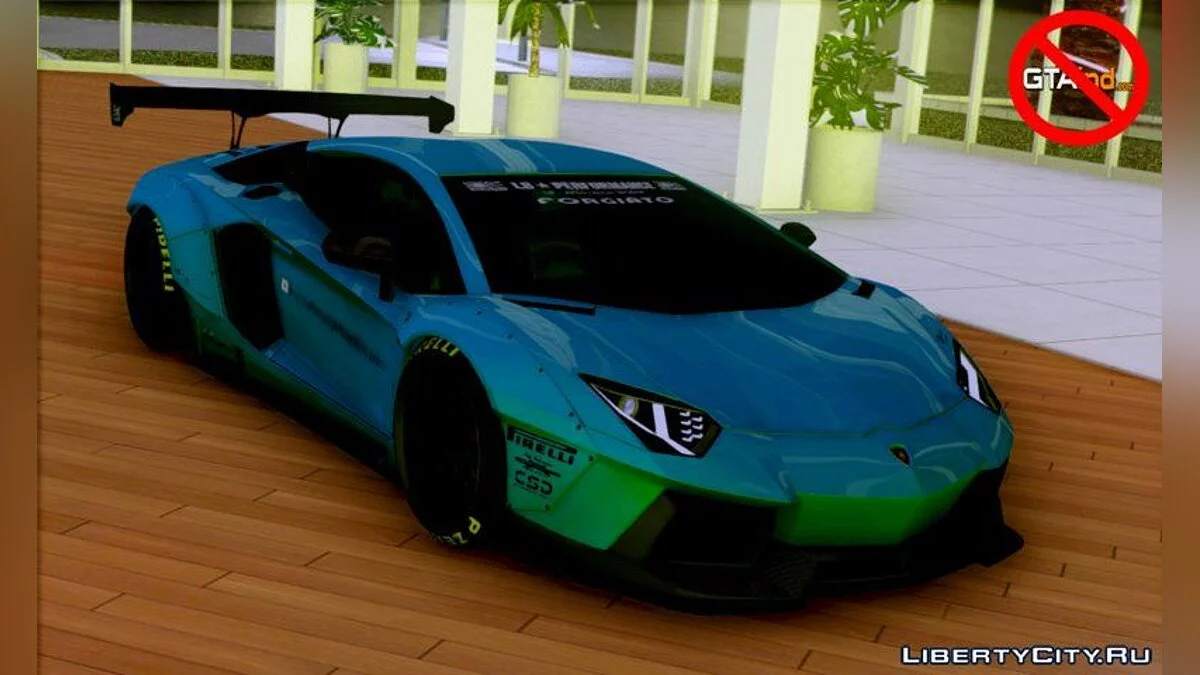 Lamborghini Aventador LP700-4 Liberty Walk LB Performance / GTA San Andreas