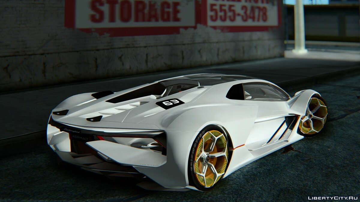 GTA San Andreas 2017 Lamborghini Terzo Millennio Mod 