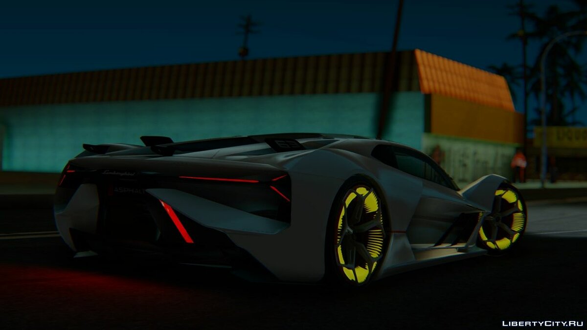 GTA San Andreas 2017 Lamborghini Terzo Millennio Mod 