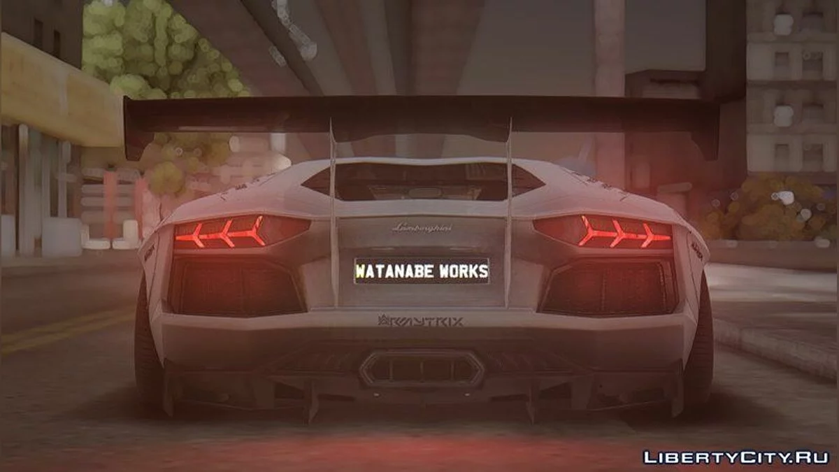 Lamborghini Aventador LP700-4 Liberty Walk 2012 / GTA San Andreas