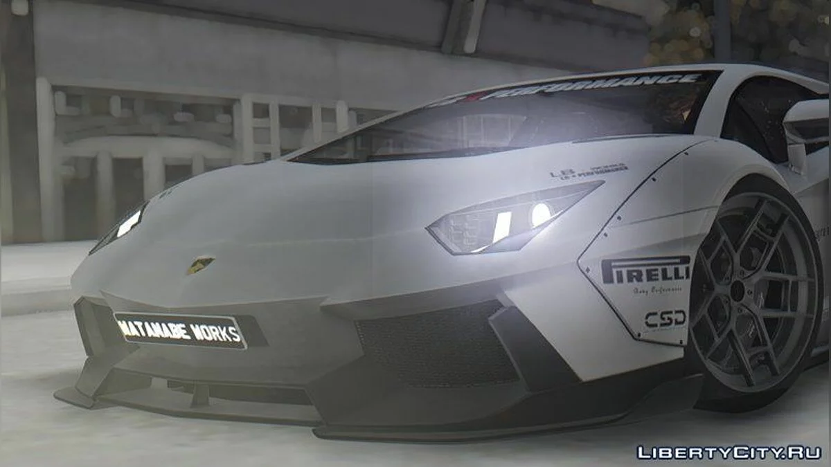 Lamborghini Aventador LP700-4 Liberty Walk 2012 / GTA San Andreas