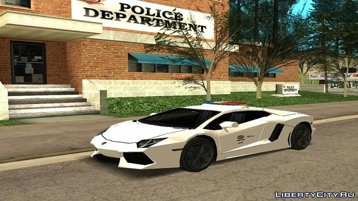 Lamborghini Aventador LAPD / GTA San Andreas