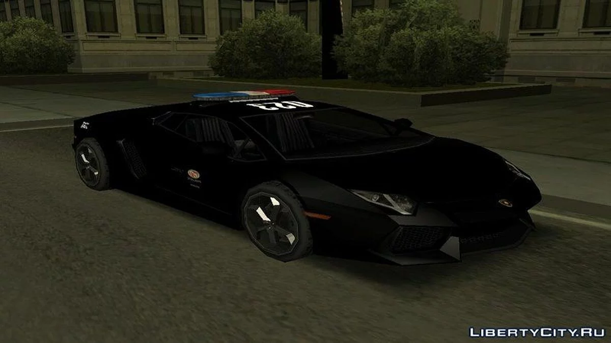 Lamborghini Aventador LAPD / GTA San Andreas