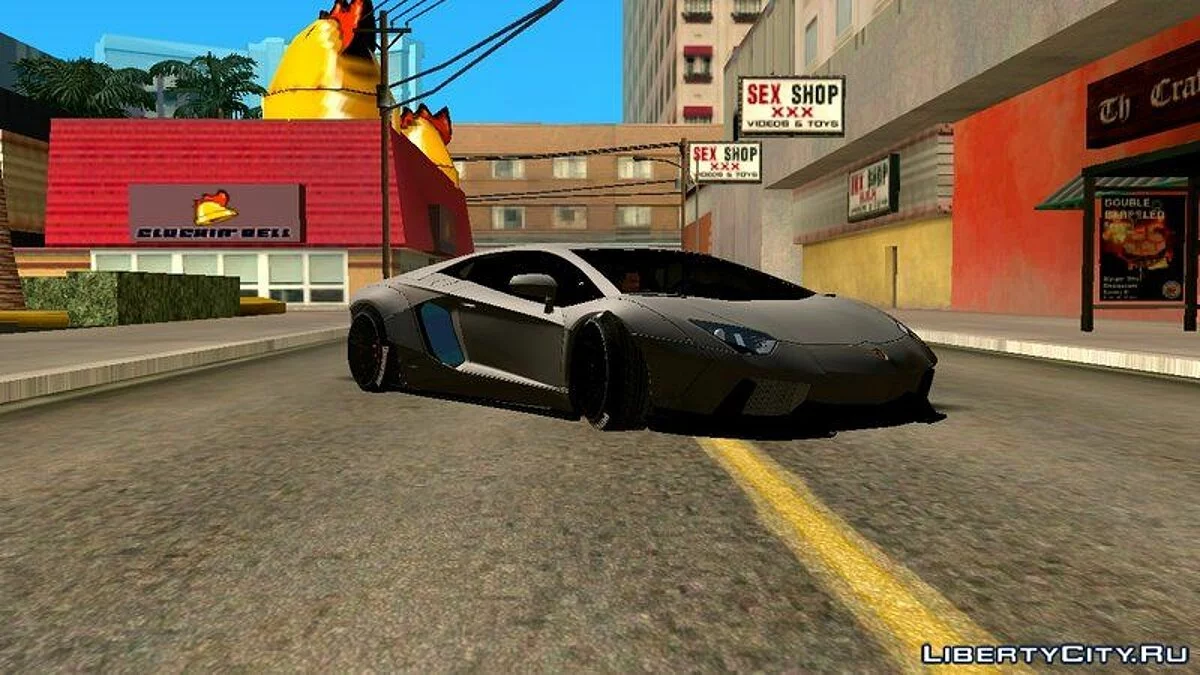 2012 Lamborghini Aventador Liberty Walk / GTA San Andreas