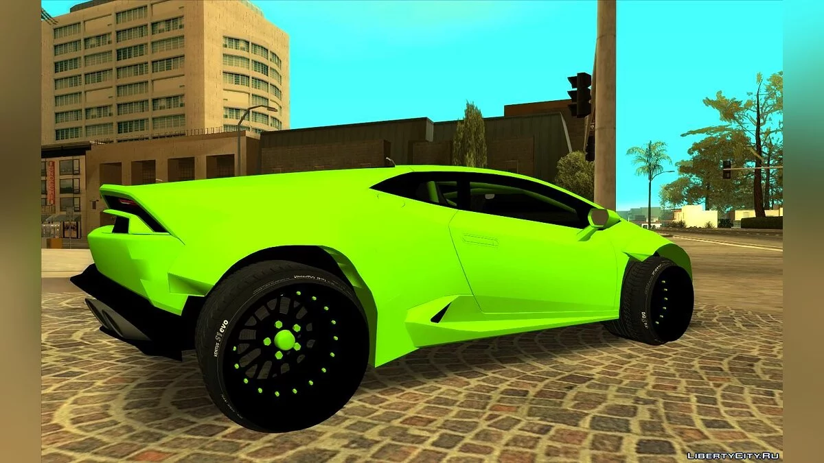 2014 Lamborghini Huracan Rocket Bunny / GTA San Andreas