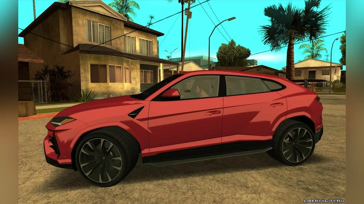 2019 Lamborghini Urus Low Poly / GTA San Andreas