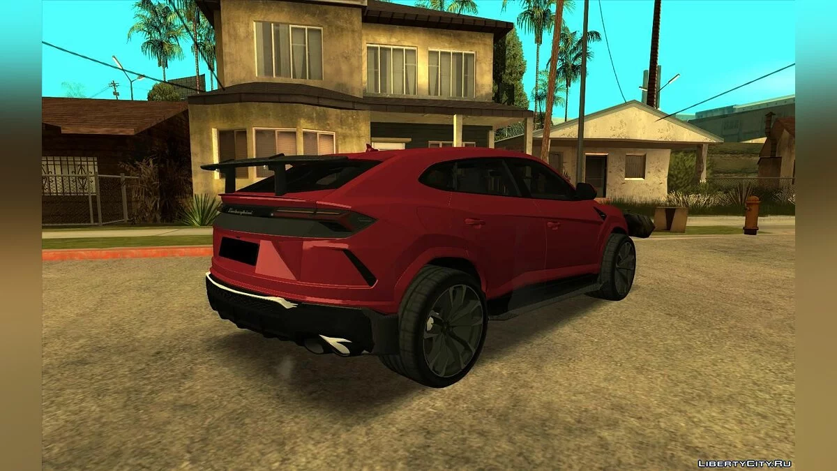2019 Lamborghini Urus Low Poly / GTA San Andreas