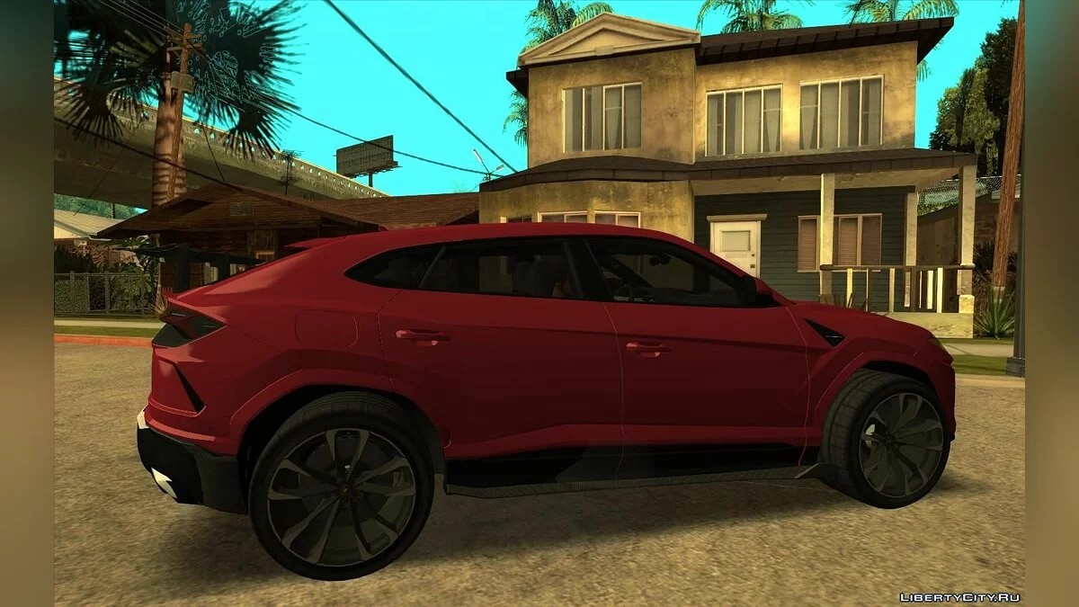 2019 Lamborghini Urus Low Poly / GTA San Andreas