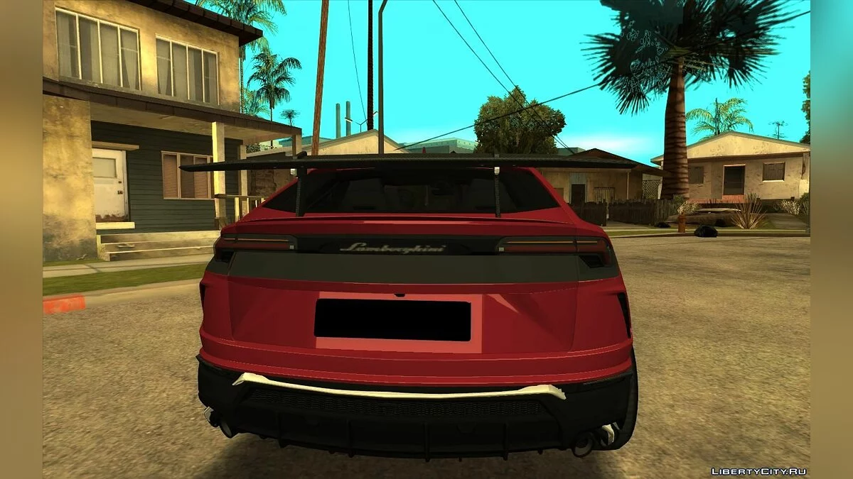 2019 Lamborghini Urus Low Poly / GTA San Andreas