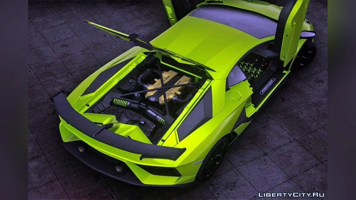 2018 لامبورغيني أفينتادور SVJ LP770-4 / جي تي إيه سان أندرياس