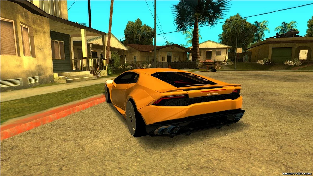Lamborghini Huracan Personnalisée 2018 / GTA San Andreas