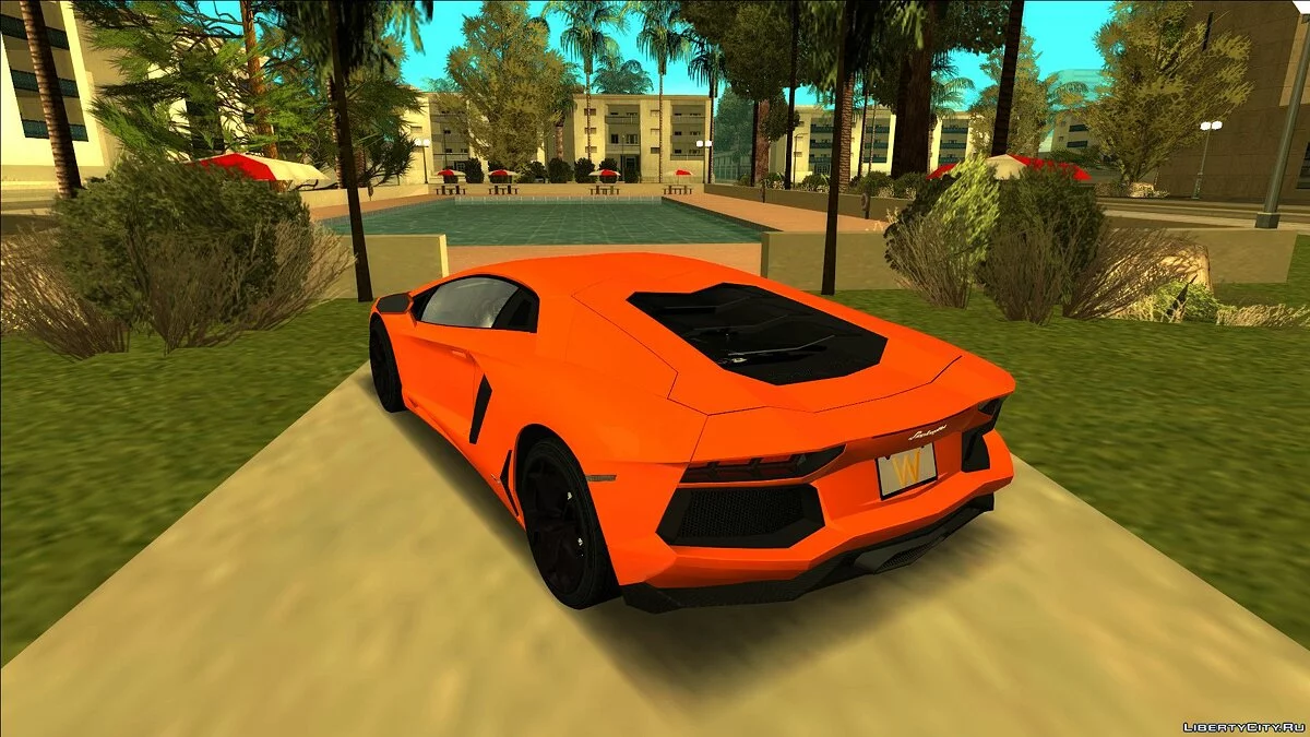 Lamborghini Aventador / GTA San Andreas