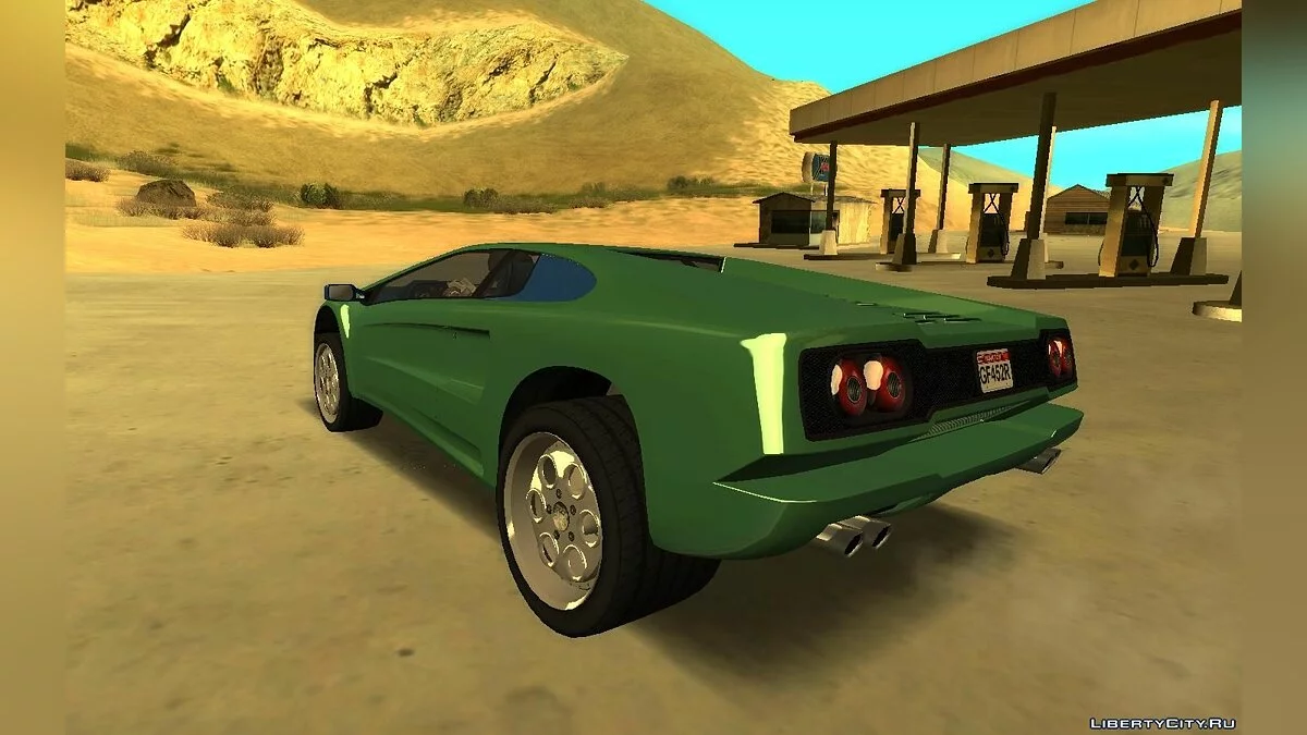 Lamborghini Diablo VT 6.0 de 1990 v1.0 / GTA San Andreas
