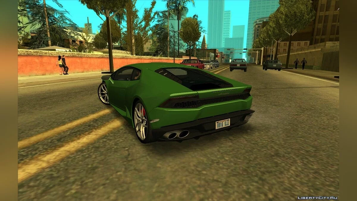 Lamborghini Huracan LP610-4 2015 / GTA San Andreas