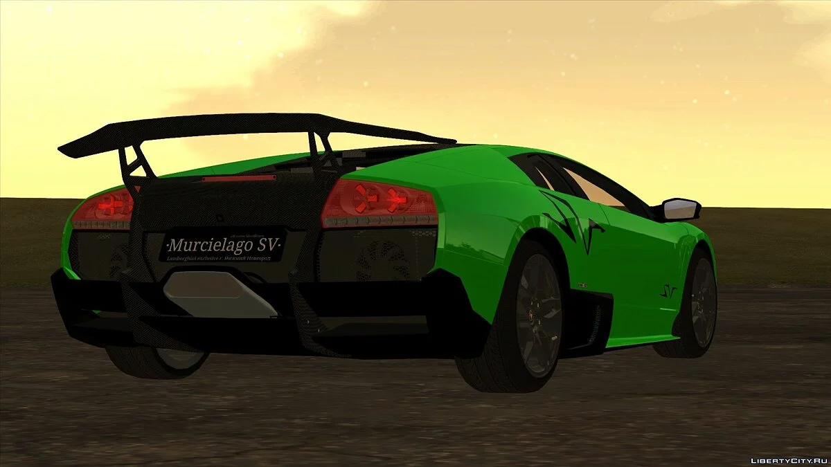 Lamborghini Murcielago LP670-4 SV 2009 / GTA San Andreas