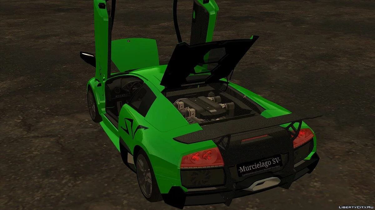 Lamborghini Murcielago LP670-4 SV 2009 / GTA San Andreas