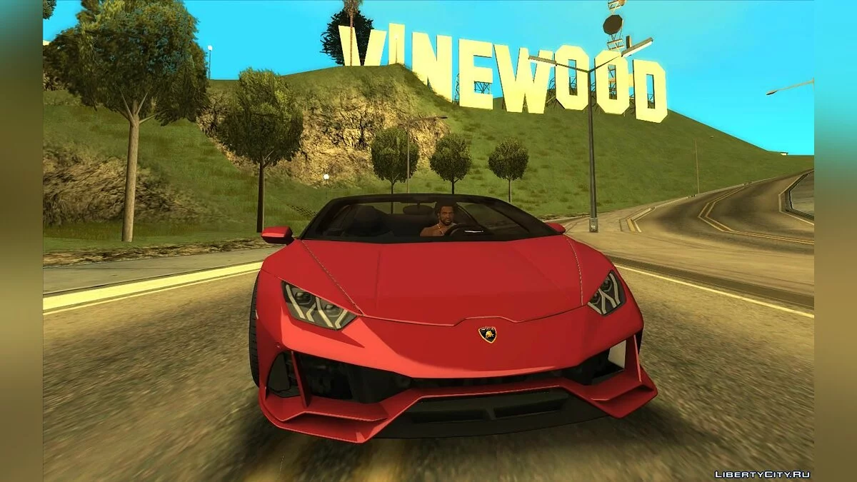 2020 Lamborghini Huracan EVO Spyder / GTA San Andreas