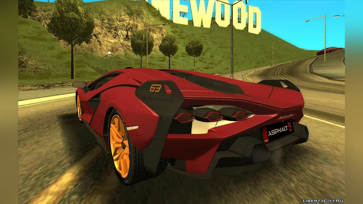Lamborghini Sian FKP 37 2020 / GTA San Andreas