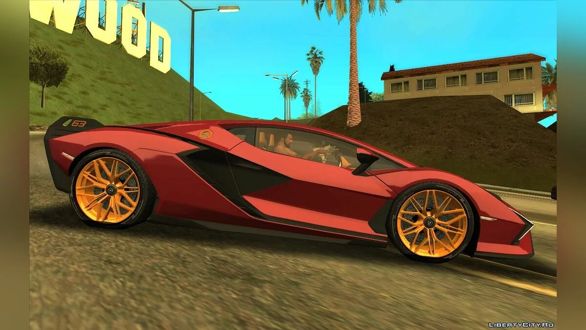 Lamborghini Sian FKP 37 2020 / GTA San Andreas