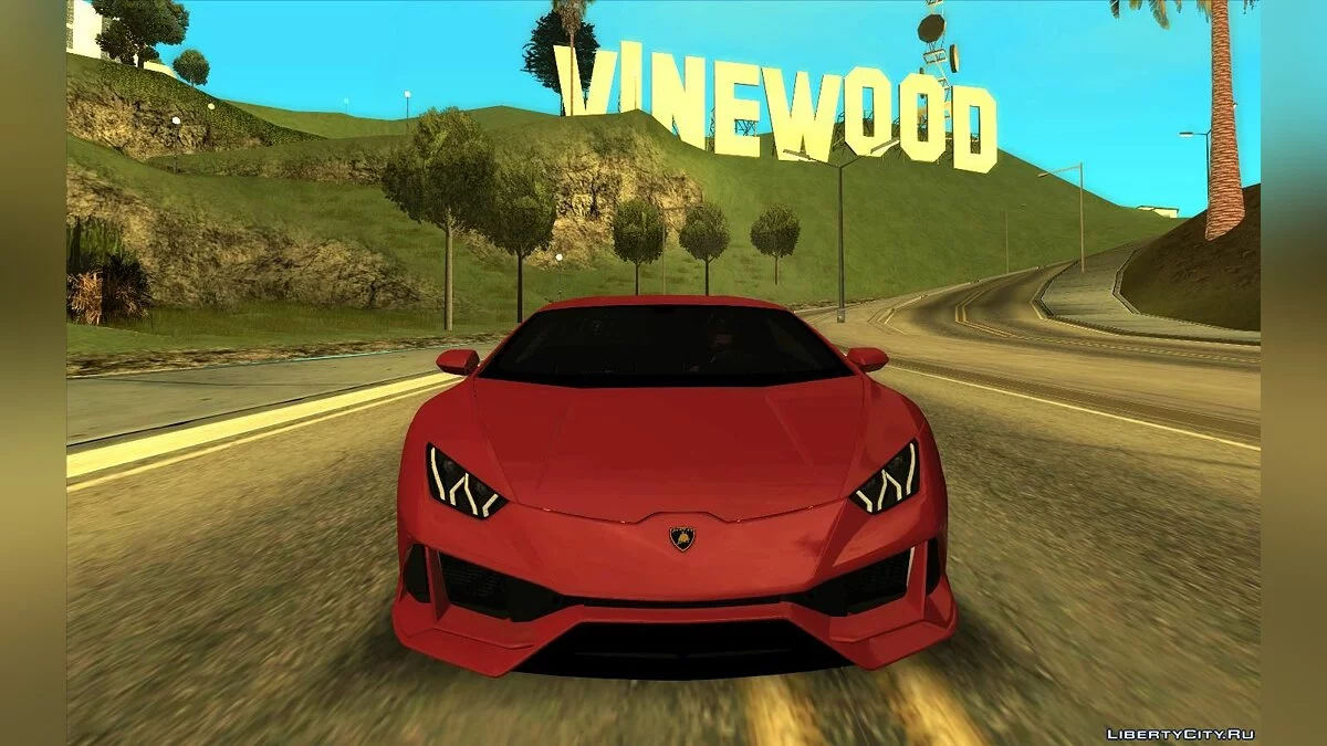 2020 Lamborghini Huracan Evo Coupe / GTA San Andreas