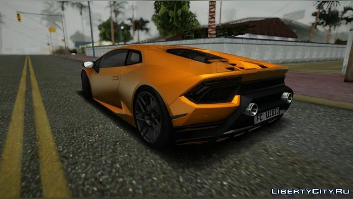 2020 Lamborghini Huracan Performante / GTA San Andreas