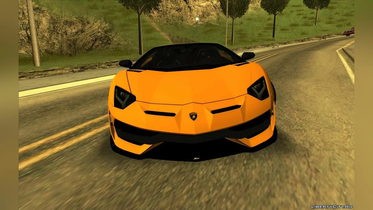 لامبورغيني أفينتادور SVJ رودستر / جي تي إيه سان أندرياس