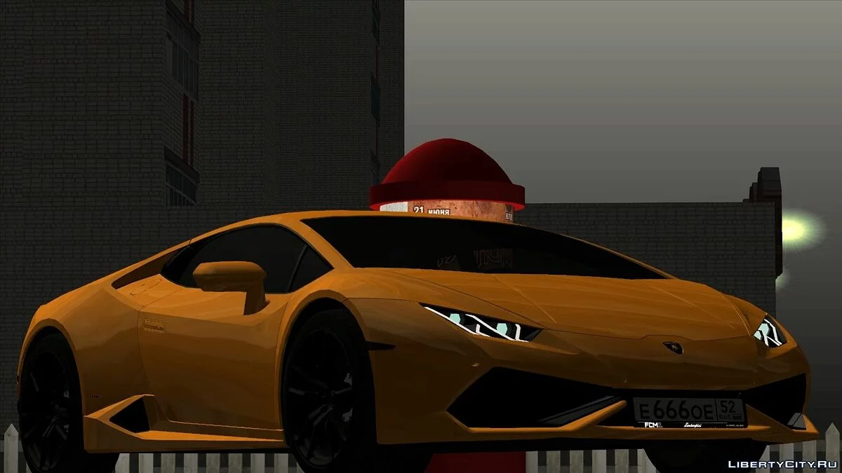 Lamborghini Huracan / GTA San Andreas