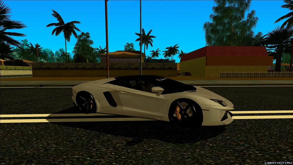 Lamborghini Aventador LP700-4 Vossen 2012 / GTA San Andreas