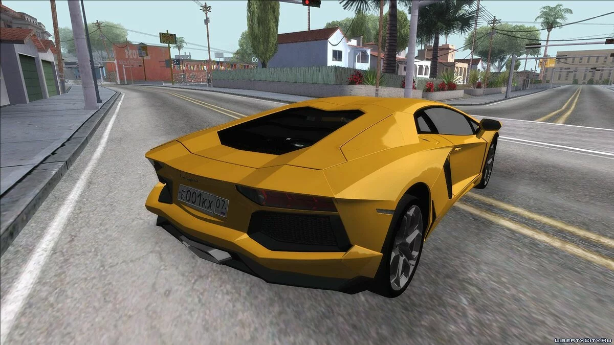 Lamborghini Aventador LP700-4 2012 / GTA San Andreas
