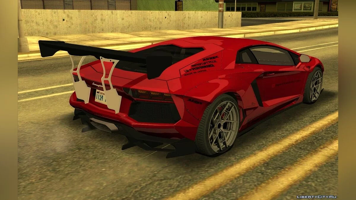 Lamborghini Aventador LP700-4 Liberty Walk / GTA San Andreas