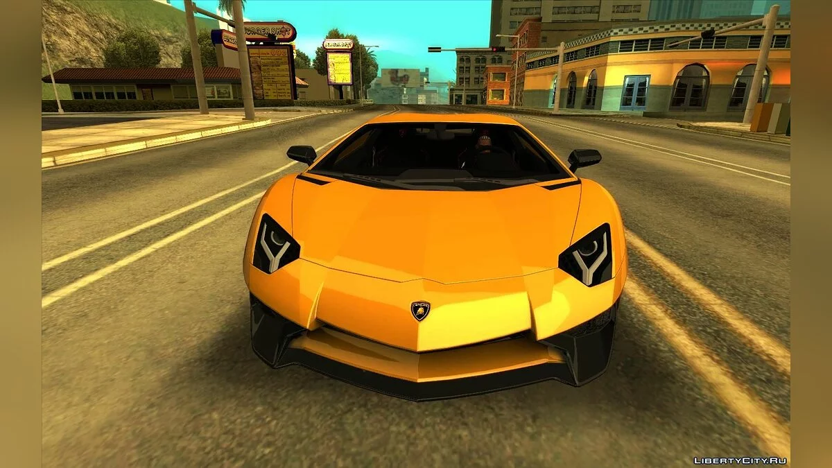 لامبورغيني أفينتادور SV كوبيه V2 / جي تي إيه سان أندرياس