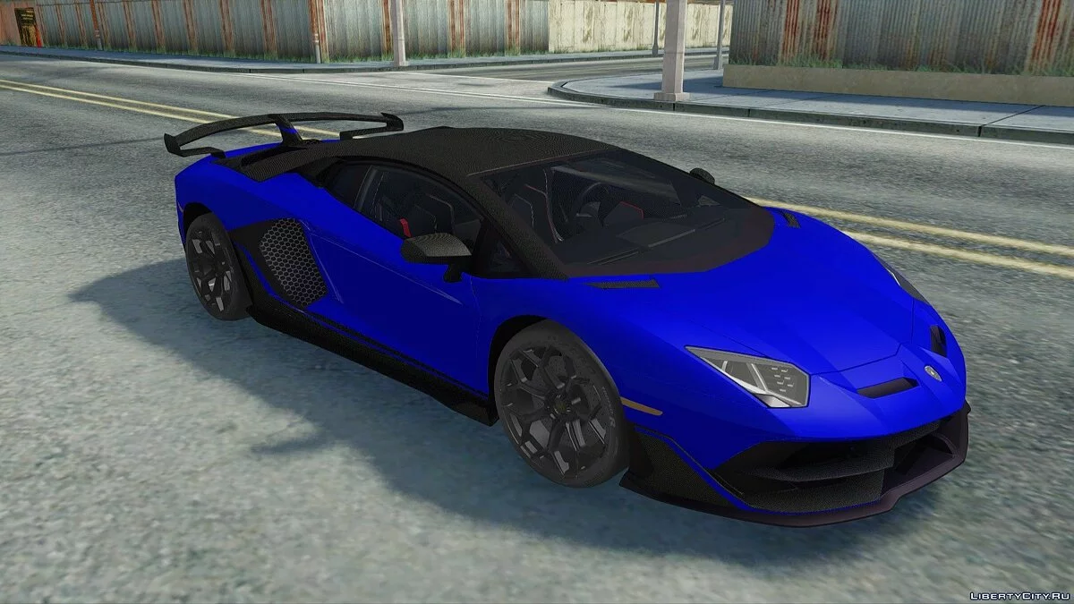 Lamborghini Aventador SVJ / GTA San Andreas