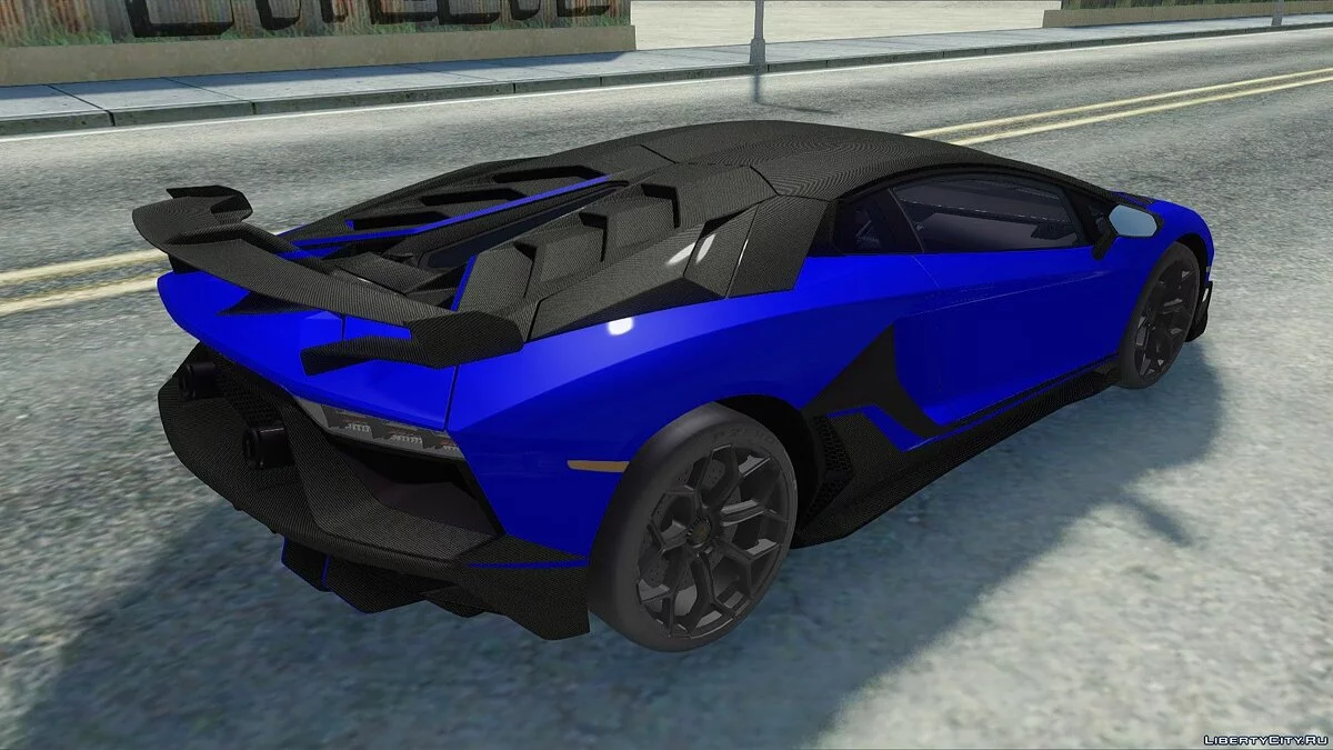 Lamborghini Aventador SVJ / GTA San Andreas
