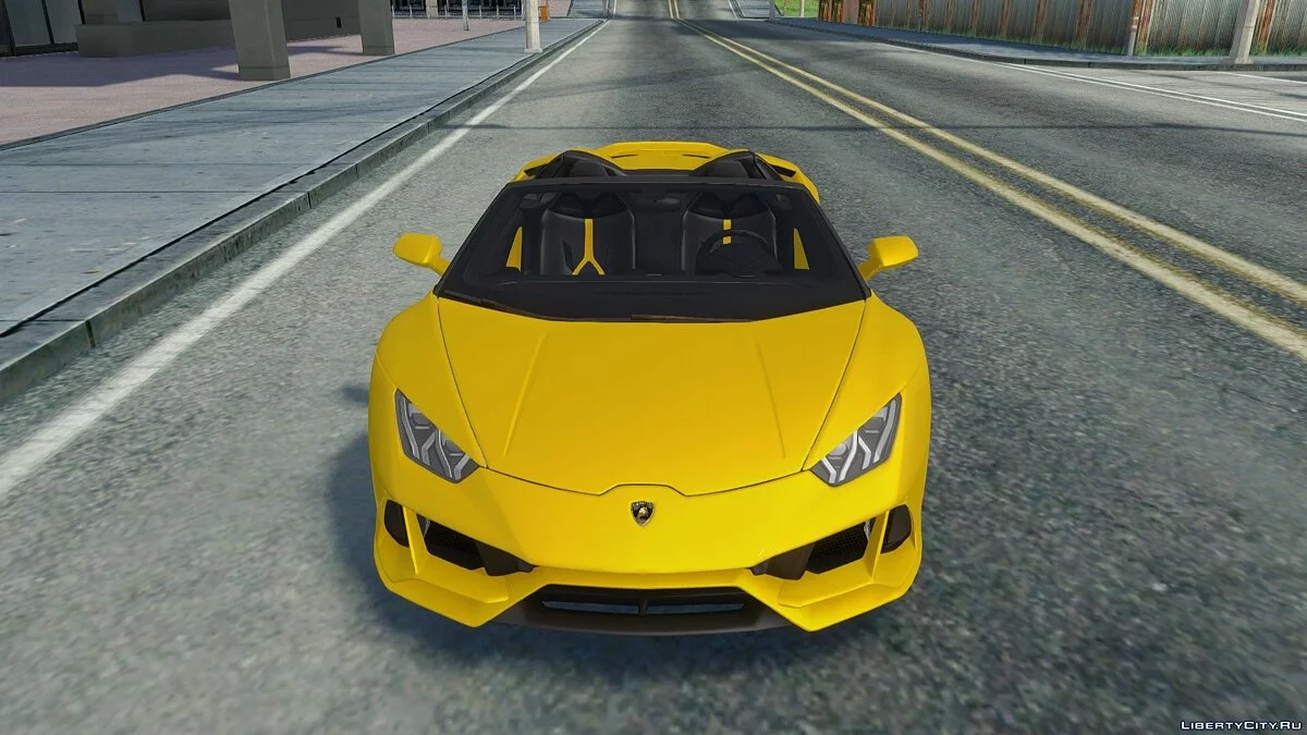 Lamborghini Huracan Spyder / GTA San Andreas