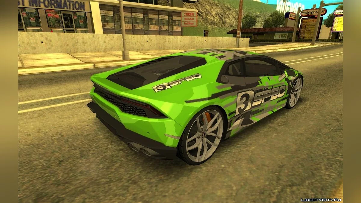 2017 Lamborghini Huracan R3 Spec / GTA San Andreas