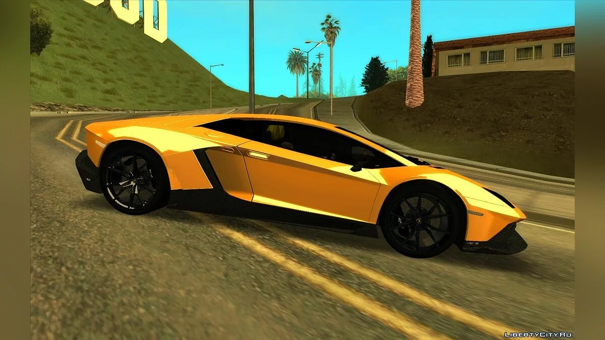 Lamborghini Aventador LP720-4 + Geräusche / GTA San Andreas