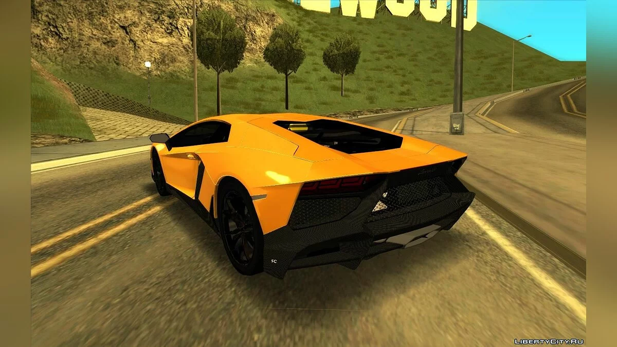 Lamborghini Aventador LP720-4 + Geräusche / GTA San Andreas
