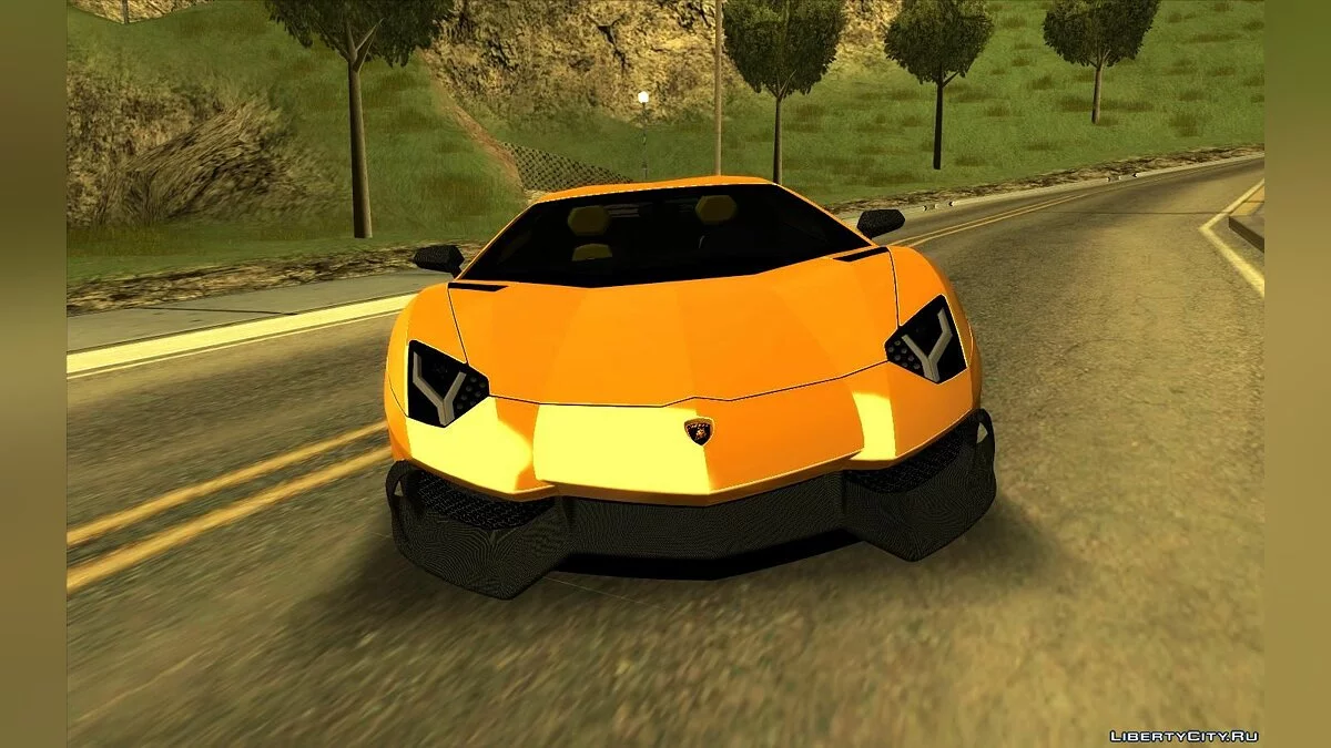 Lamborghini Aventador LP720-4 + Geräusche / GTA San Andreas