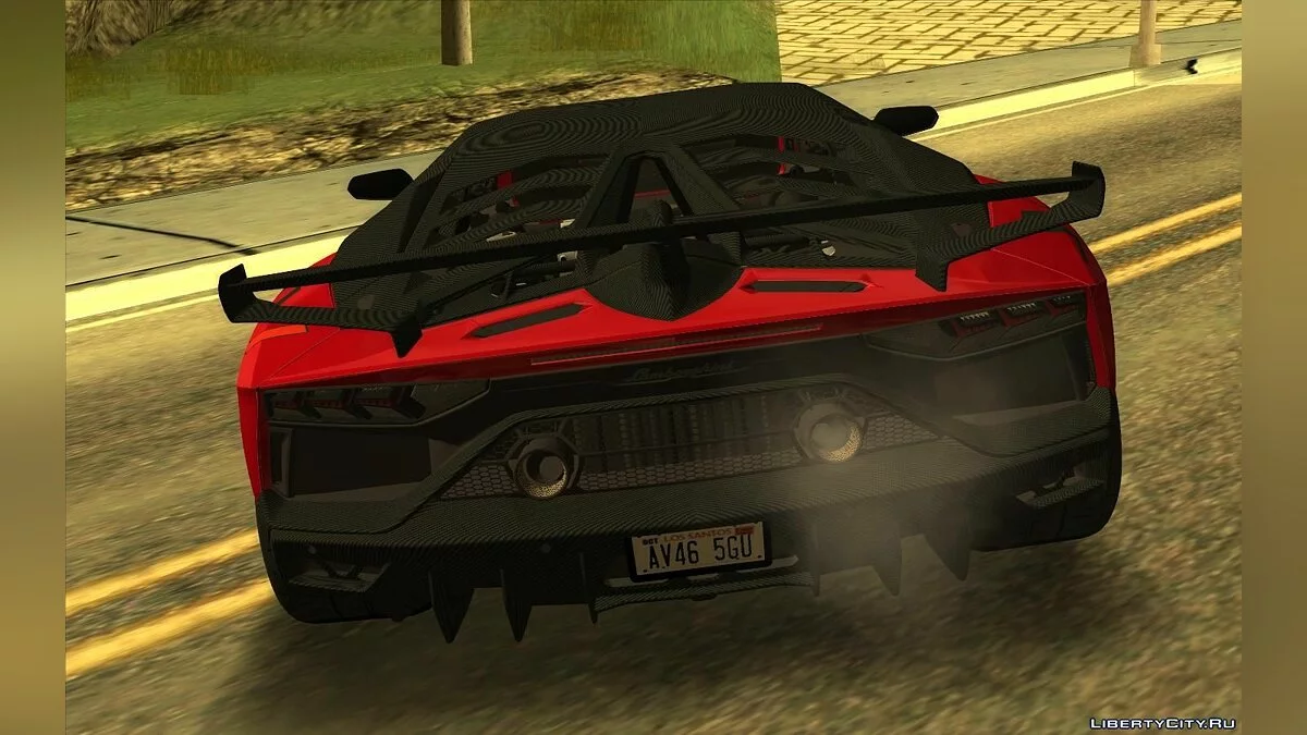 Lamborghini Aventador SVJ '19 / GTA San Andreas